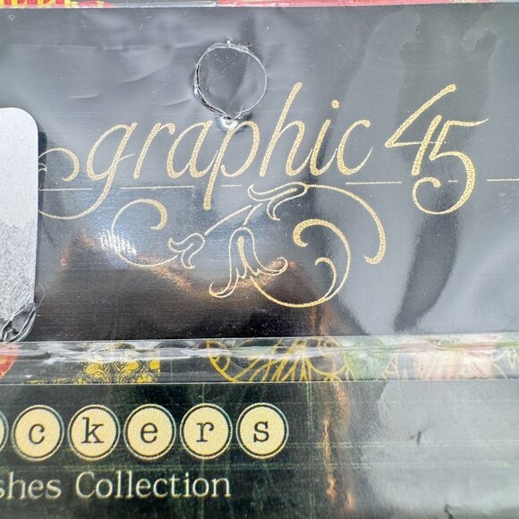 Graphic 45 Retired Warm Wishes Chipboard Christmas Accents Scrapbooking - Picture 3 of 8